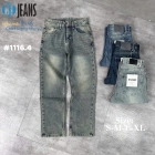 Quần jean nam cotton suông không giãn Ms 1116.4 2