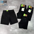 Quần short jeans trơn không giãn Ms 3120.1 2