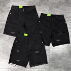 Quần short jeans trơn không giãn Ms 3120.1 4