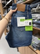 Quần short jeans trơn không giãn Ms 3121.2 2