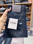 Quần jean nam trơn xanh cao cấp Ms 2126.1 5