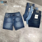 Quần short jeans trơn không giãn cao cấp Ms 1132.2 2