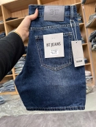 Quần short jeans trơn không giãn cao cấp Ms 1132.3 3