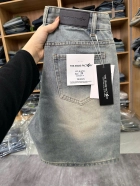Quần short jeans trơn không giãn Ms 3121.4 4