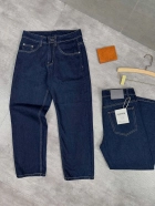 Quần jean nam cotton suông indigo không giãn Ms 1140.1 4