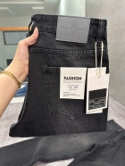 Quần jean nam cotton suông xám không giãn Ms 1143.3 5