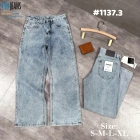 Quần jean nam không giãn ống rộng 27cm Ms 1137.3 2