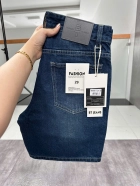 Quần short jeans xanh trơn không giãn cao cấp Ms 1141.1 6