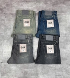 Quần jean nam cotton ống loe unisex không giãn Ms 3204 5