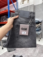 Quần jean nam cotton suông màu xám không giãn Ms 1209 3