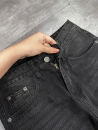 Quần jean nam cotton suông màu xám không giãn Ms 1212 5