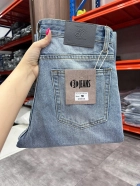 Quần jean nam cotton suông xanh không giãn Ms 1183 3