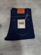 Quần jean nam cotton suông màu xanh không giãn Ms 1226 4