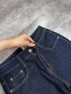 Quần jean nam form slimfit trơn xanh cao cấp Ms 2219 4