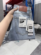 Quần jean nam form slimfit trơn xanh xám cao cấp Ms 2220 3
