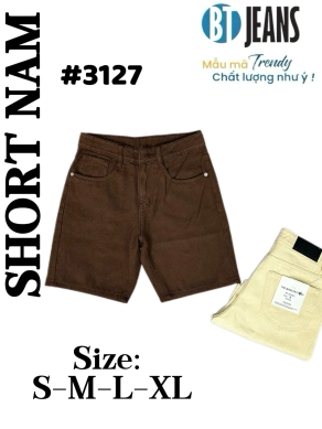 Quần short kaki trơn Ms 3127