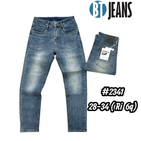 QUẦN JEAN NAM DÀI CO GIÃN XANH WASH NHẸ MÃ #2341