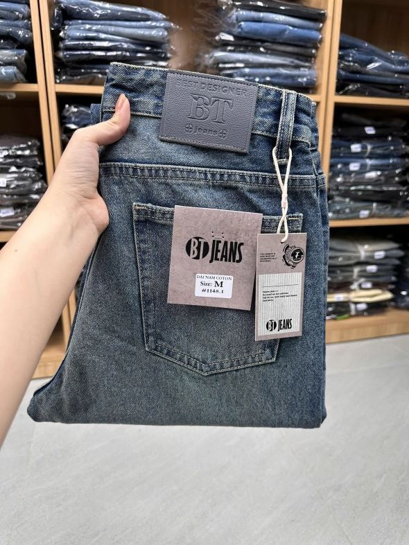 Quần jean nam không giãn Ms 1148.1 - slide 3