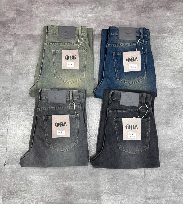 Quần jean nam cotton ống loe unisex không giãn Ms 3206 - slide 5