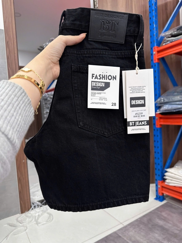 Quần short jean nam cotton không giãn Ms 1239 - slide 4