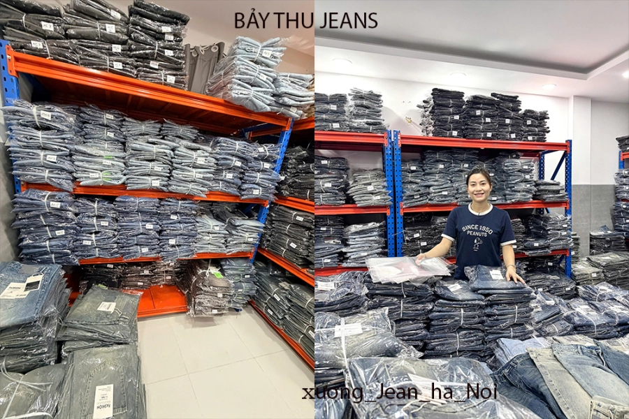 Xưởng jean hà nội cách các shop miền bắc chọn nguồn quần jean nam sỉ để bán lâu dài - 4