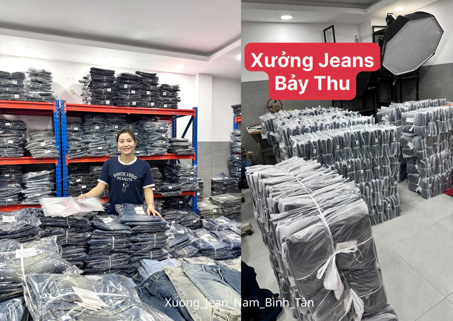 Xưởng jean nam quận bình tân nguồn nhập jean sỉ tập trung của tphcm - 2