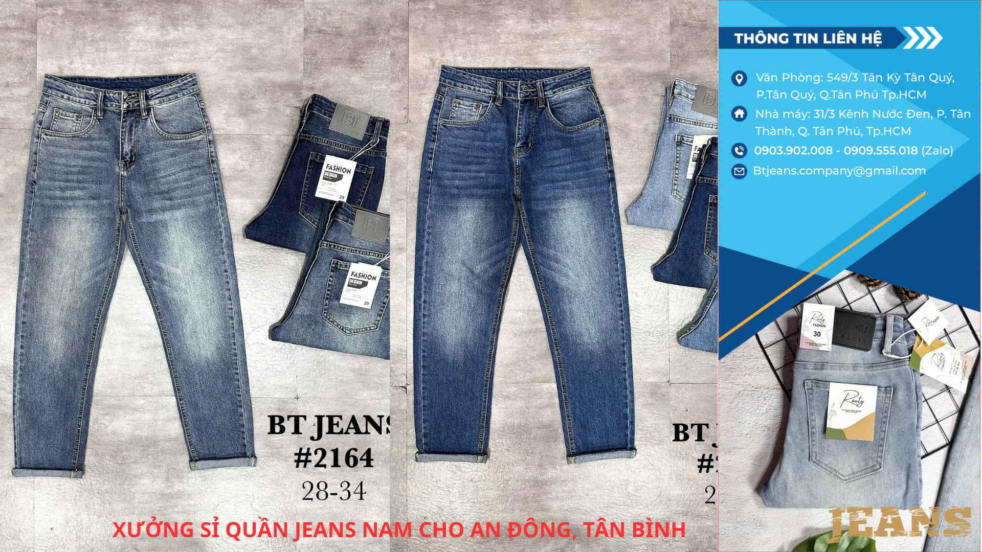 Mua sỉ quần jean nam chợ an đông chợ tân bình giải pháp nhậpnguồn hàng hiệu quả cho shop và chợ tỉnh - 4