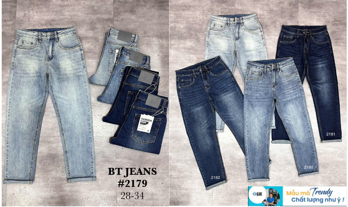 Nhập sỉ jean nam bà rịa - vũng tàu nguồn cung tại xưởng may cho shop các chợ phù hợp thị trường ven biển - 3