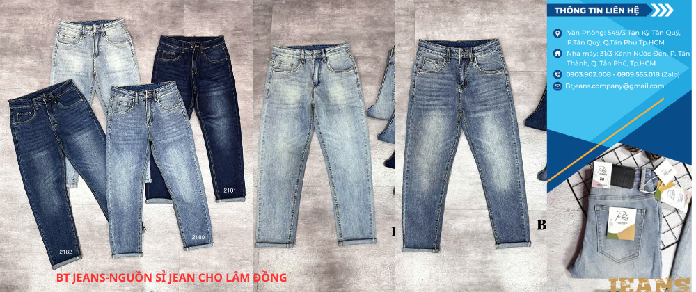 Nhập sỉ jean uy tín ở lâm đồng shop đà lạt bảo lộc và chợ huyện nên chọn nguồn nào để bán ổn định - 3
