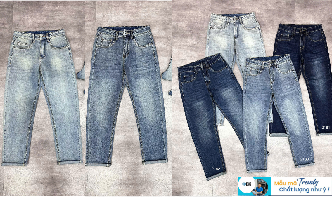 Nơi nhập sỉ jean nam bình dương xưởng may quần jean cho shop và chợ khu vực thành phố mới - 2