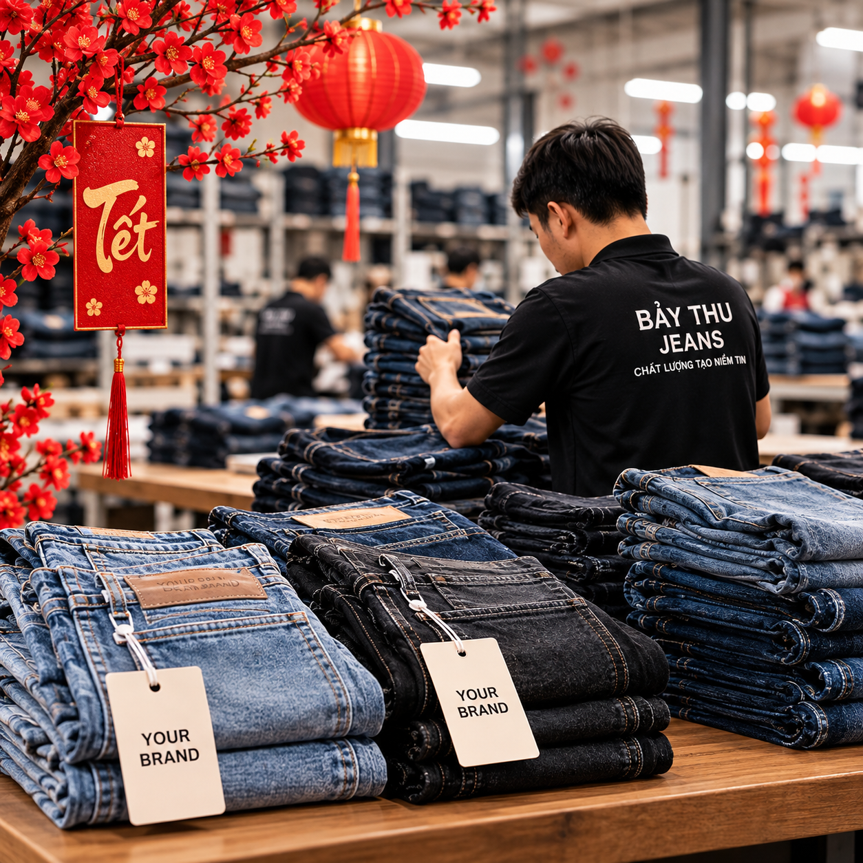 Chủ shop đã nhập jean nam bán Tết chưa?