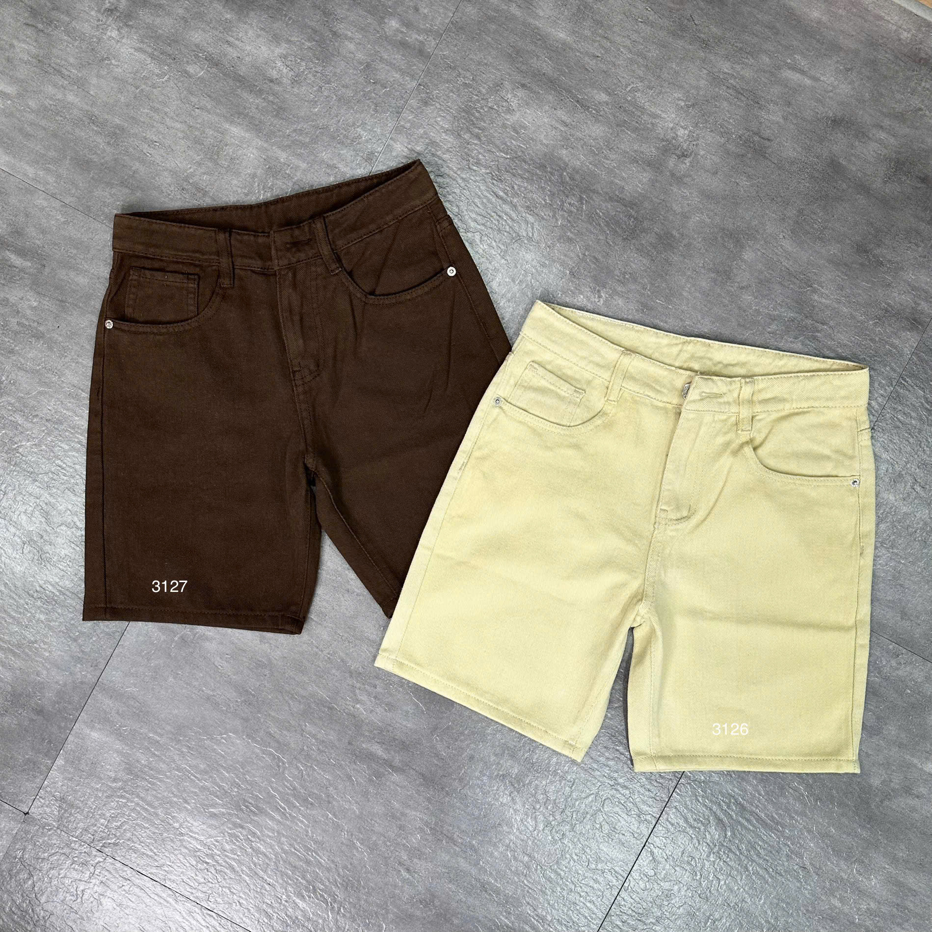 Quần short kaki trơn Ms 3127