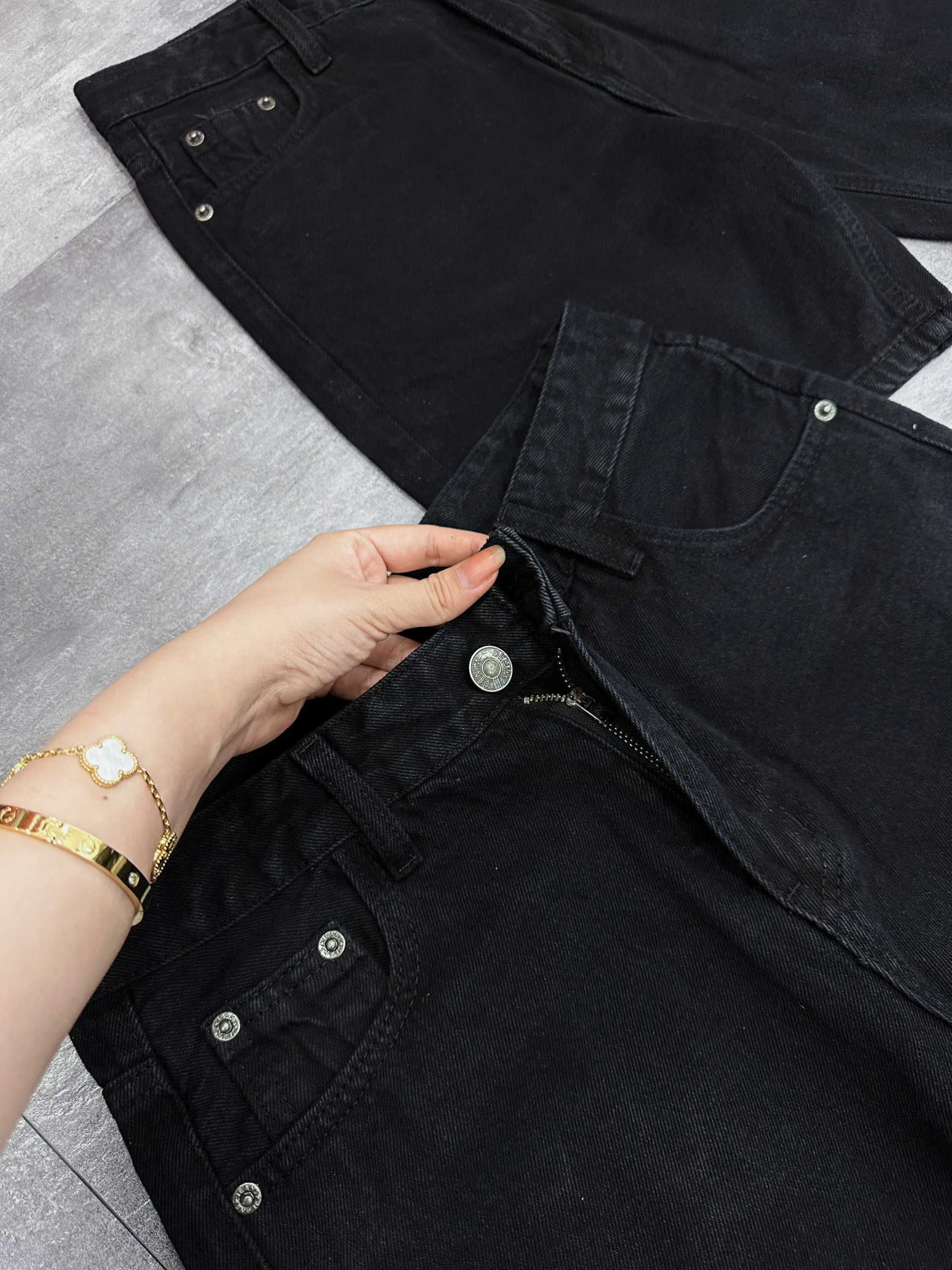 Quần short jean nam cotton không giãn Ms 1239